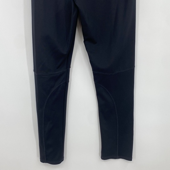 Zara Ponte Zip Front Leggings Women Size Large Black Slim Skinny Stretchy Active - Picture 6 of 11
